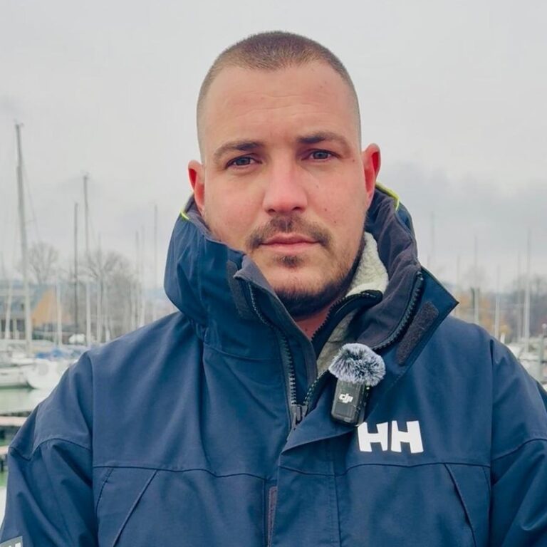 Michal Řezníček, inštruktor kurzu prvej pomoci na mori